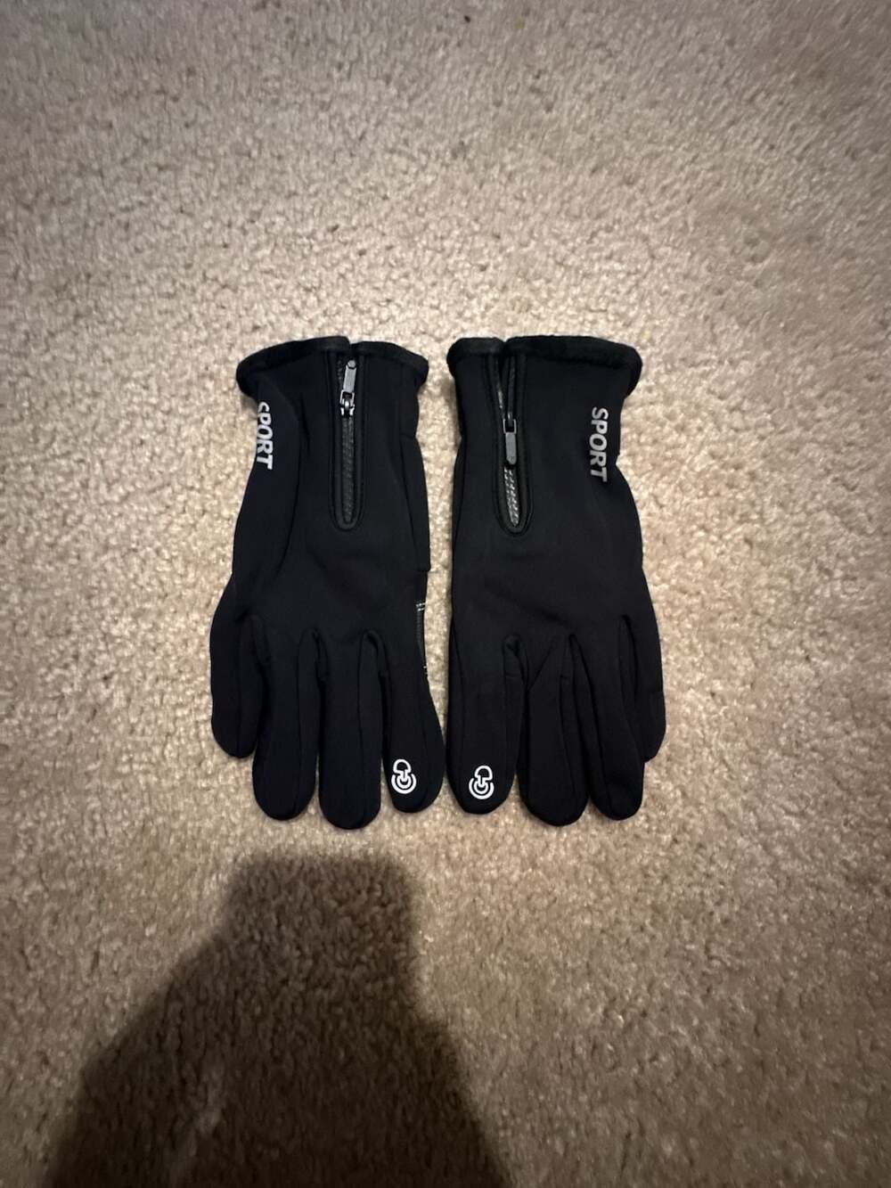 Auruza Winter Waterproof Touchscreen Sport Gloves with Zipper